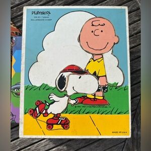Charlie Brown and Snoopy Vintage Puzzle